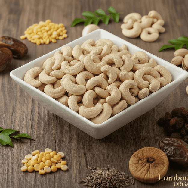 Cashews Dry Fruits Lambodara Oranics